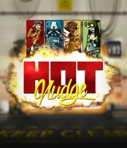 Enter the industrial world of the Hot Nudge game by Nolimit City, highlighting rich visuals of steam-powered machinery and industrial gears. Experience the excitement of nudging reels for increased chances of winning, complete with striking characters like the King, Queen, and Jack of the steam world. An engaging approach to slot gameplay, perfect for those who love steampunk aesthetics.